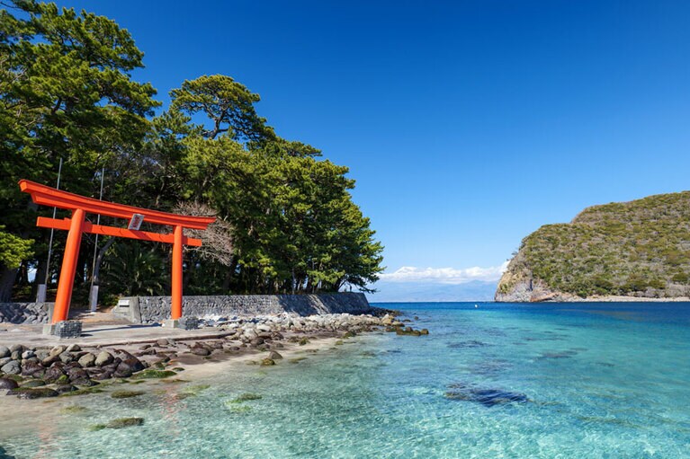 【静岡県】御浜海水浴場。写真：アフロ
