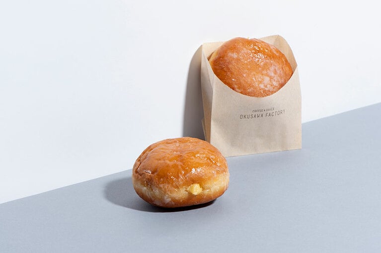 「ベニエ(クリーム)」300円。※ベニエ(クリーム)は土・日・祝限定