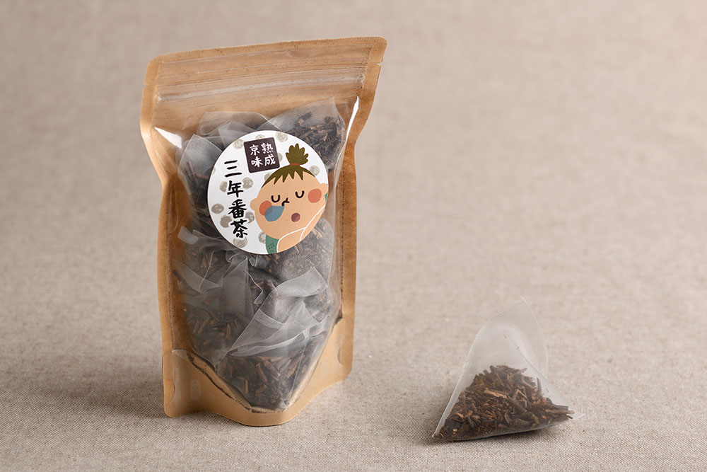 京都ぎょくろのごえん茶「三年番茶」“三年番茶ティーバッグ(12包)” 1,080円。