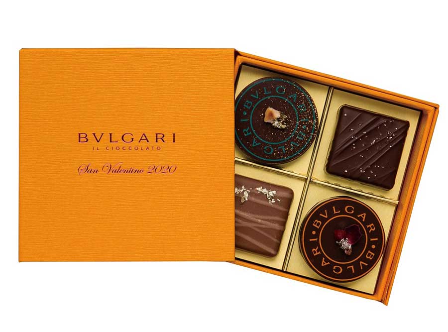 ブルガリ チョコレート・ジェムズ「サン・ヴァレンティーノ 2020」4,445円／BVLGARI IL CIOCCOLATO