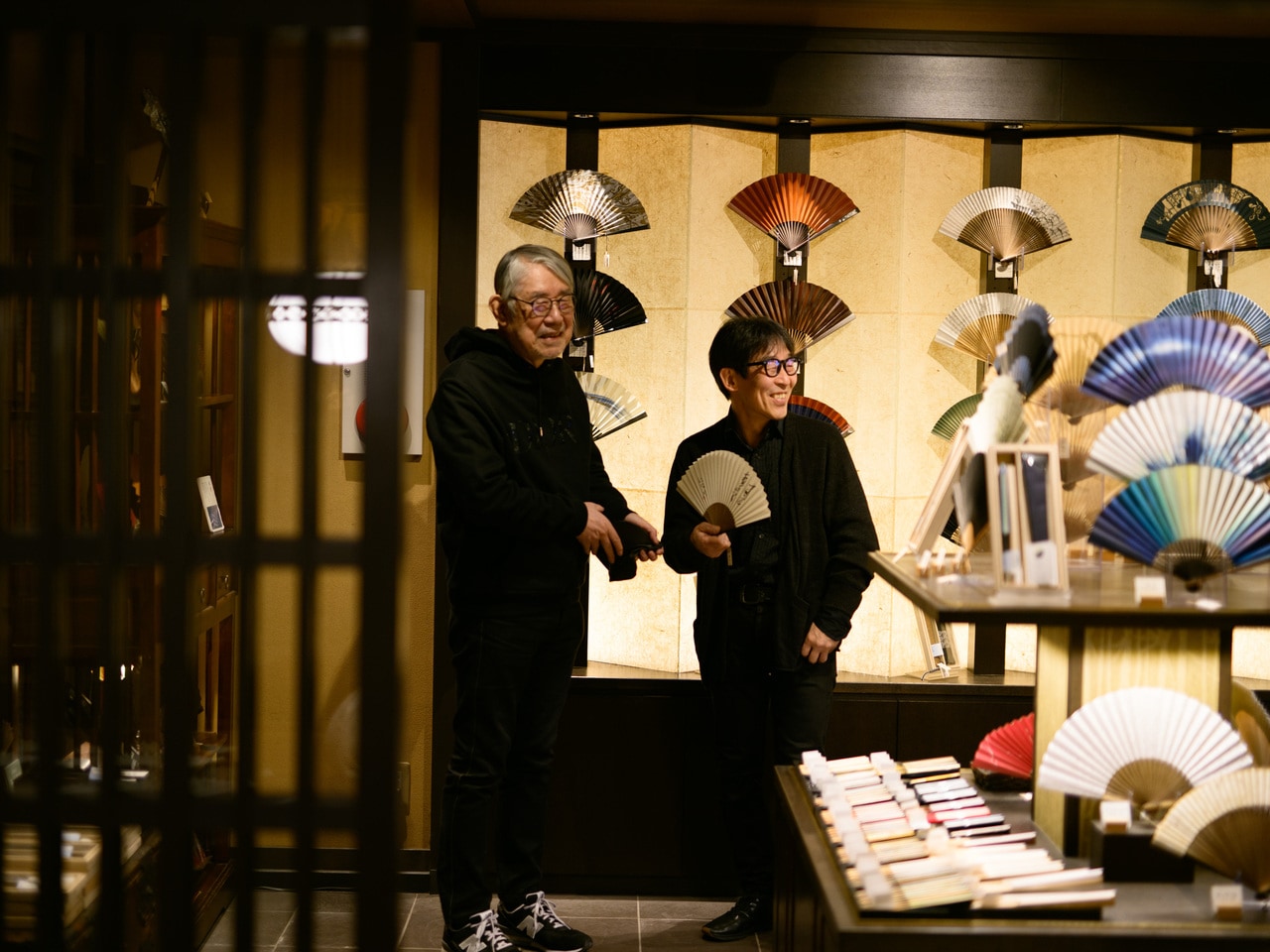 十代目店主の山岡さんと。