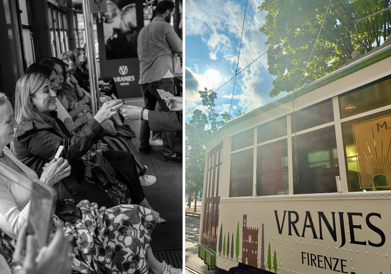 試すたびに表情が変わる参加者たち。8種の中から自分らしいひとつを見つけた瞬間、笑みがこぼれる。