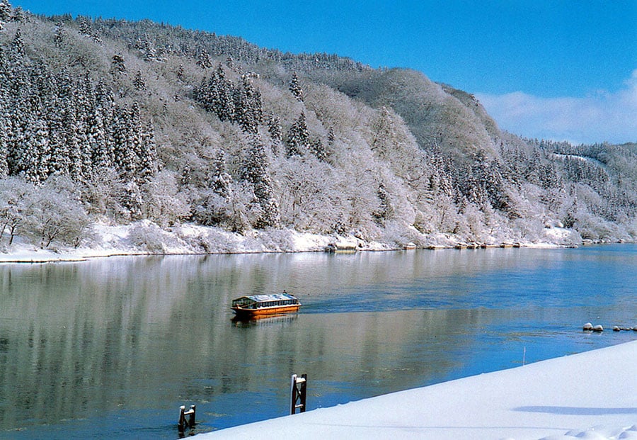 【山形県】最上川舟下り。