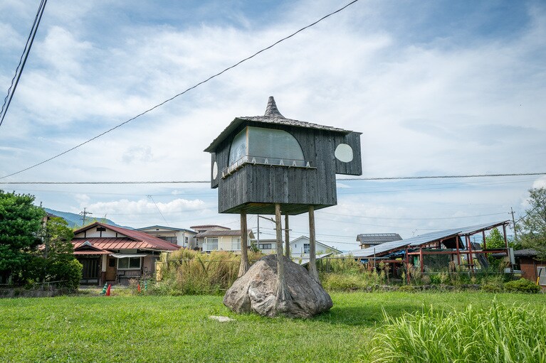 キャラクターのような佇まいの「五庵」。