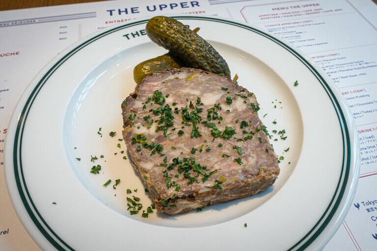 パテ・ド・カンパーニュ - 田舎風パテ -(1,600円)。