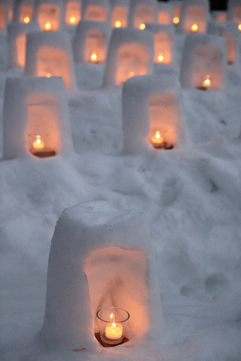 【宮城県】青根温泉雪あかり。