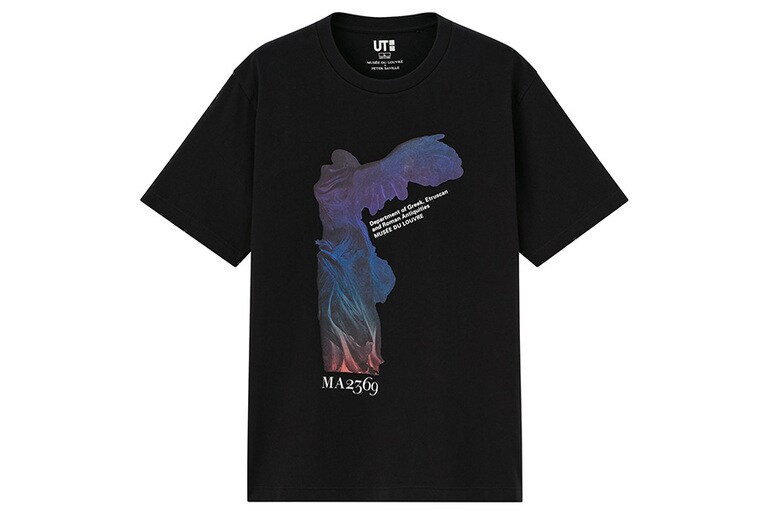ルーヴル美術館：アート アンド ロジック by ピーター・サヴィル UT グラフィック Tシャツ(半袖・レギュラーフィット)1,500円／画像提供ユニクロ