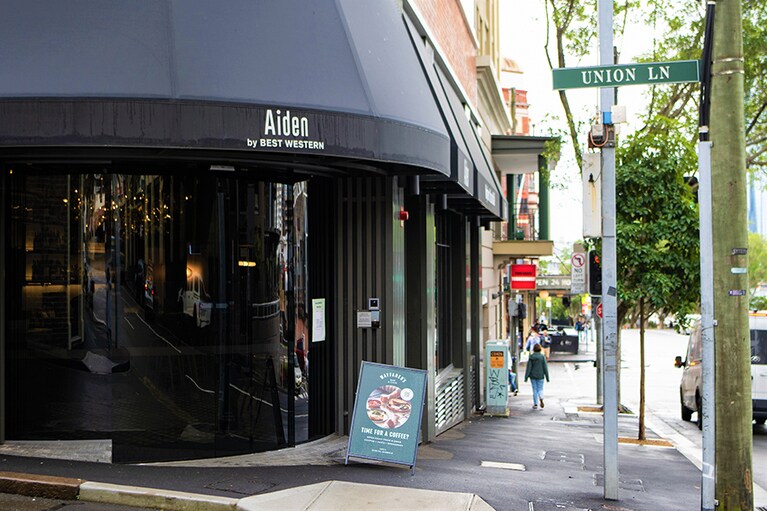 国立海洋博物館のすぐそばにオープンした「エイデン・ダーリング・ハーバー」。