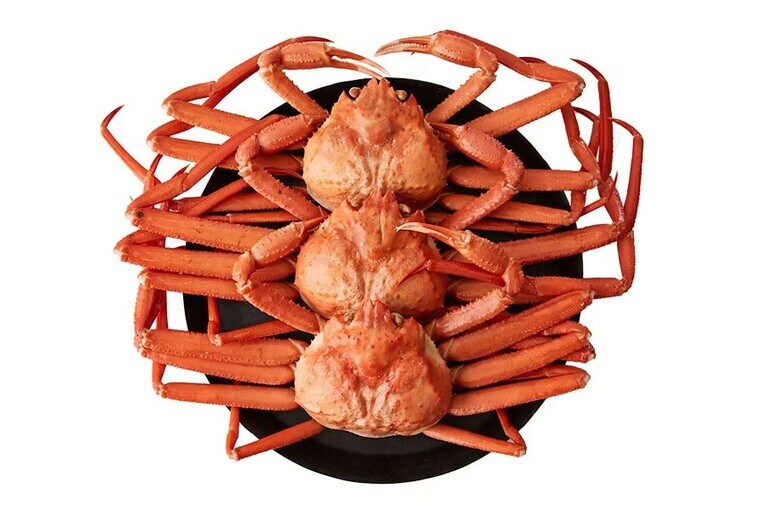 『佐渡島産』浜茹で紅ズワイガニ 1杯400g×3杯 4,480円／カニ直売所 弥吉丸
