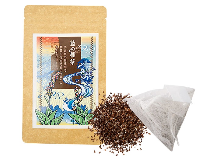 藍の種茶 2g×5袋入り 700円／トータス