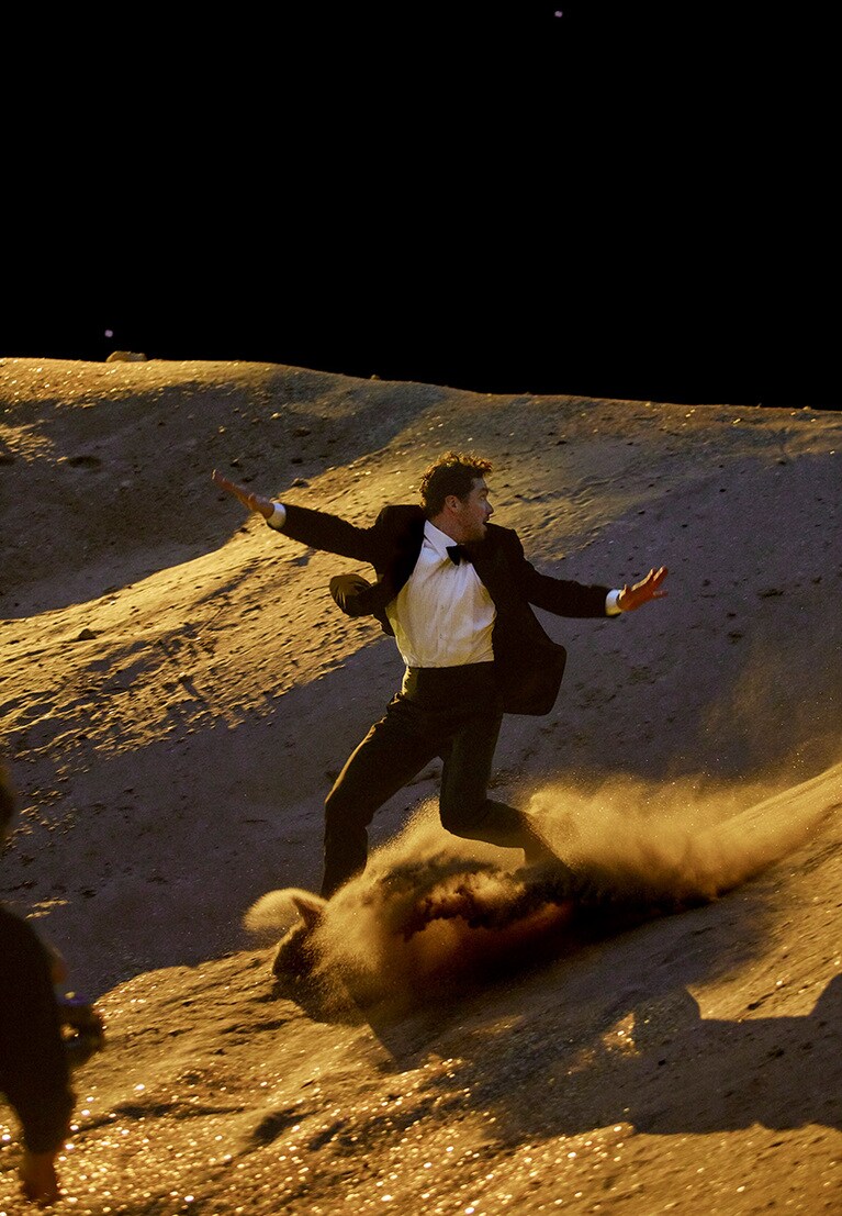 シャネルN°5の新フィルムメイキング写真。 ©CHANEL