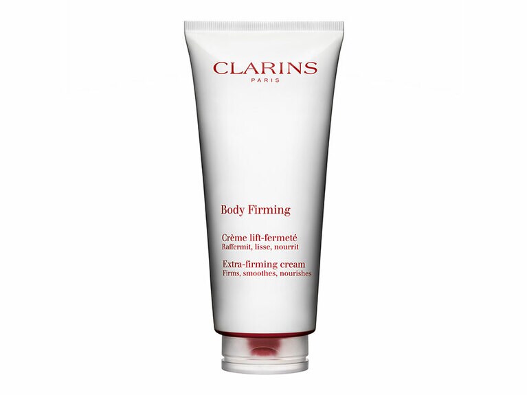 ボディの肌にハリを与えるリッチな質感のクリーム。エクストラ ファーミング クリーム 200mL 9,680円／クラランス