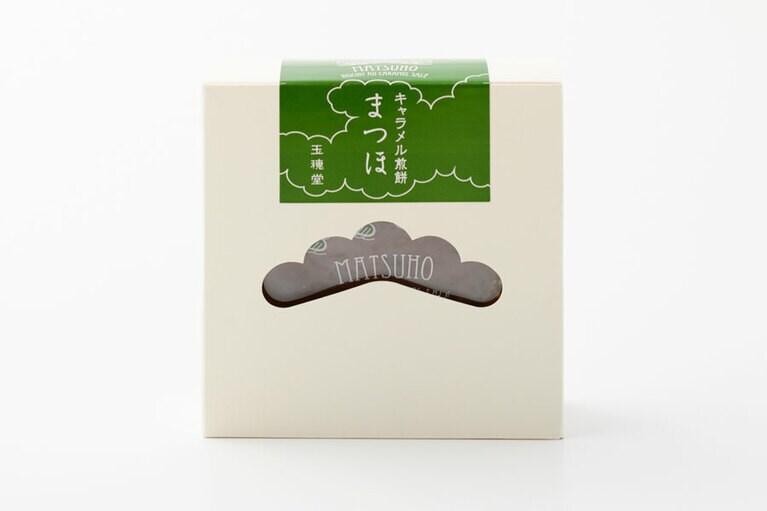 キャラメル煎餅まつほ／田中屋せんべい総本家