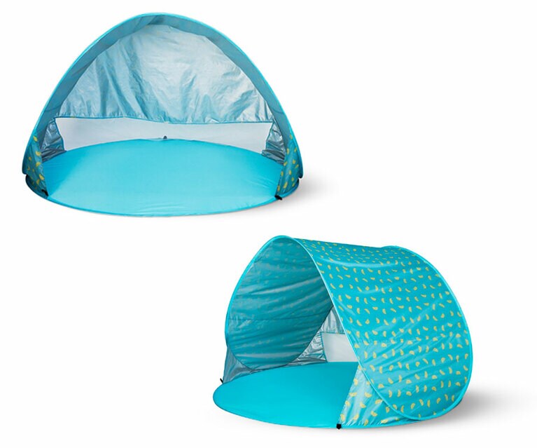 「ポップアップテント（UVカット）」（税込2,420円）。