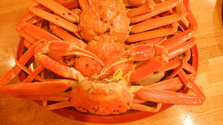 大きな身に旨みがぎっしり詰まった「越前がに」。