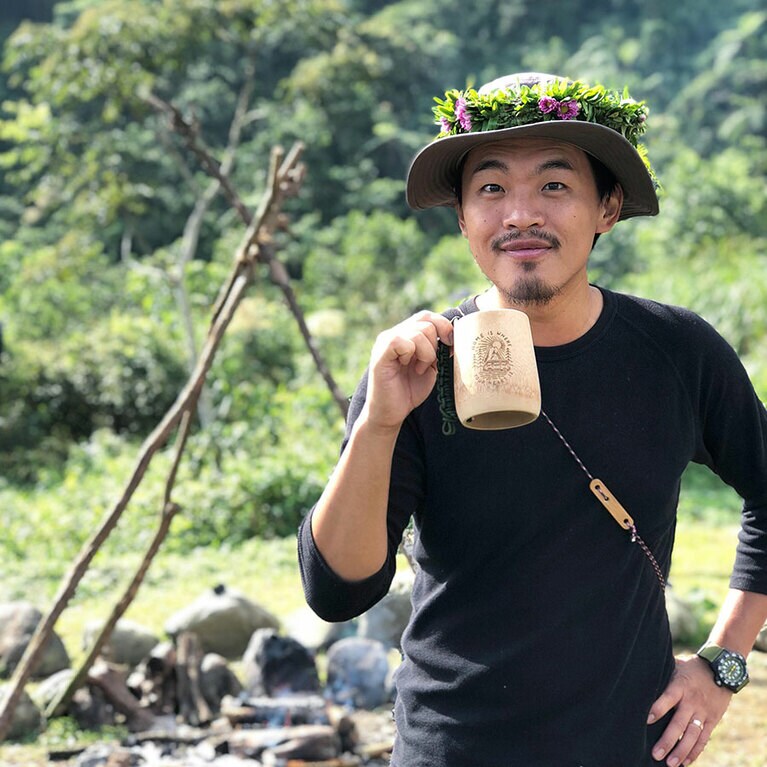 気さくな人柄のオーナーの林家宏さん。