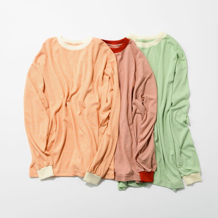 オーエヌシーメリノ“ロングスリーブTシャツ”／16,500円。