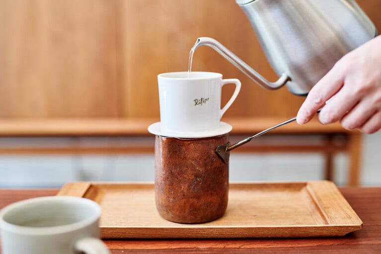 【FILE石川敬子さんの愛用品】関田孝将の銅のミルクパン(石川さん私物)