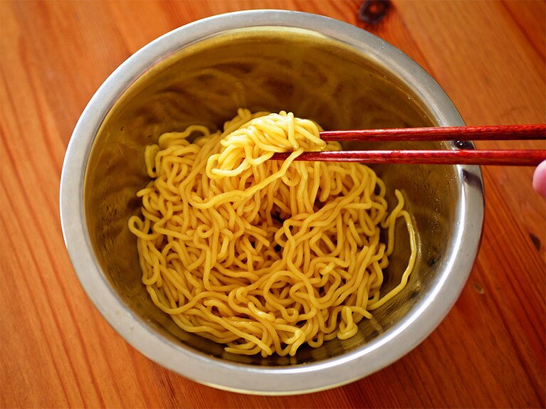 茹でずにタレで和えるだけ！