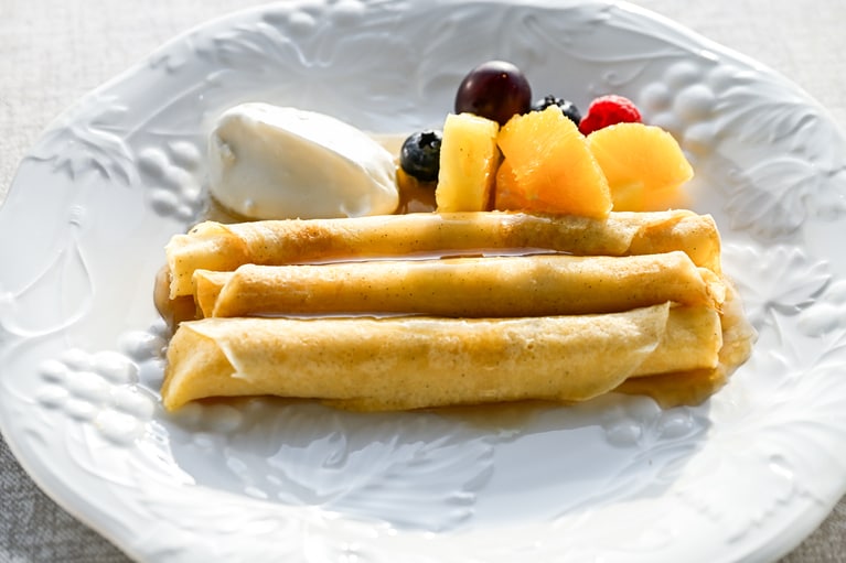 インルーム「ハワイアンブレックファースト」。