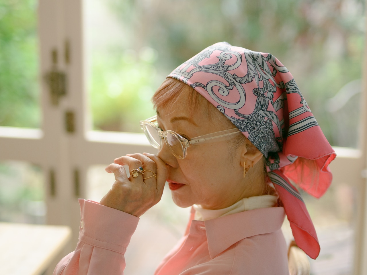 取材日にも素敵なジュエリーが。