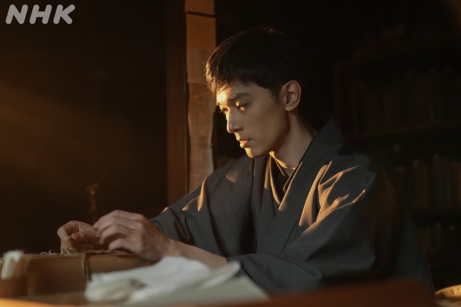 結核を患った錦織を熱演した吉沢亮。「ばけばけ」公式Xより。