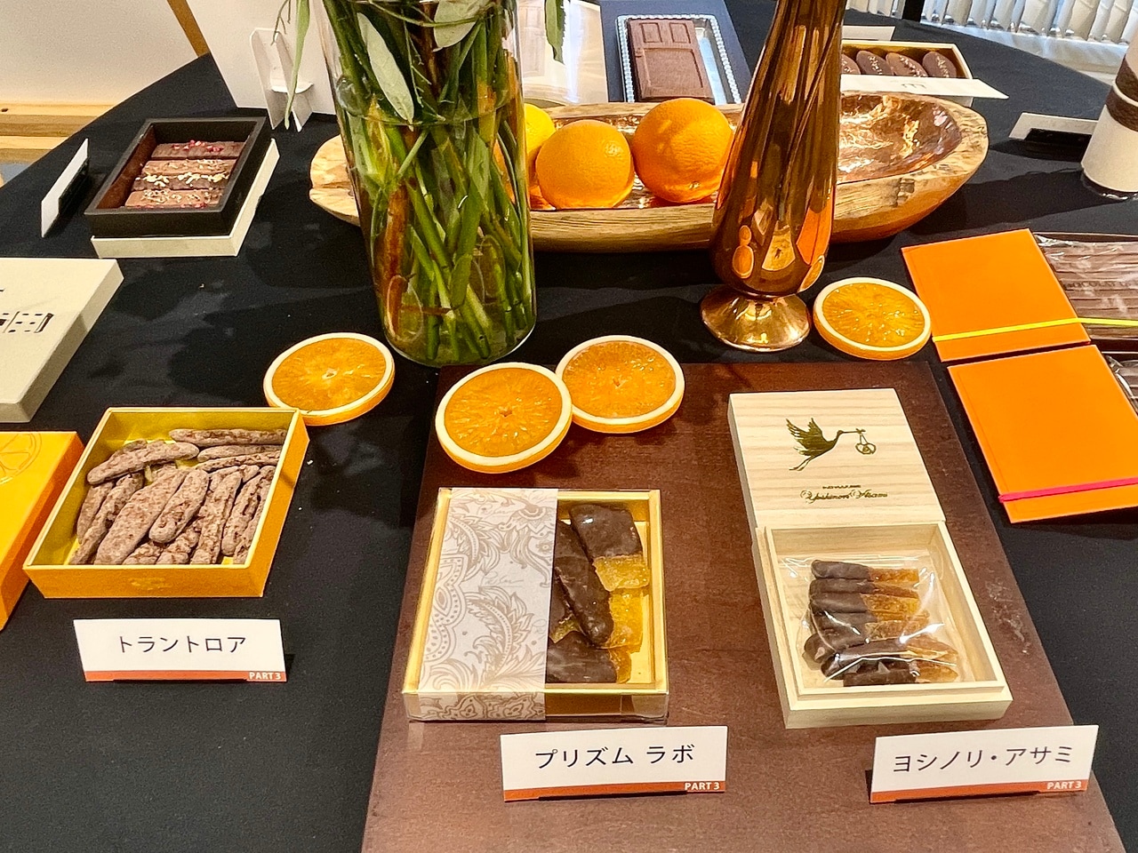人気ブランドによる柑橘ピールのチョコレート。