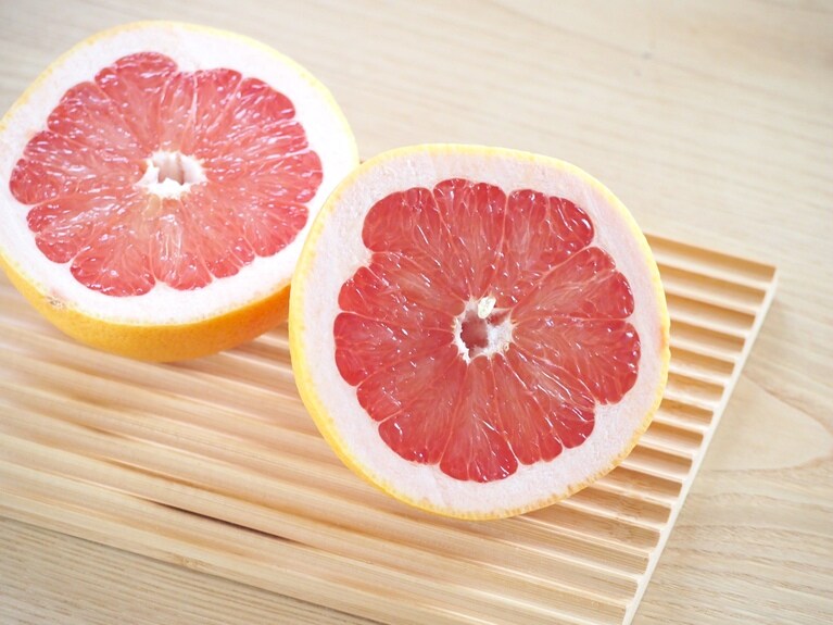 グレープフルーツは、心身の巡りをスムースにしてくれる。
