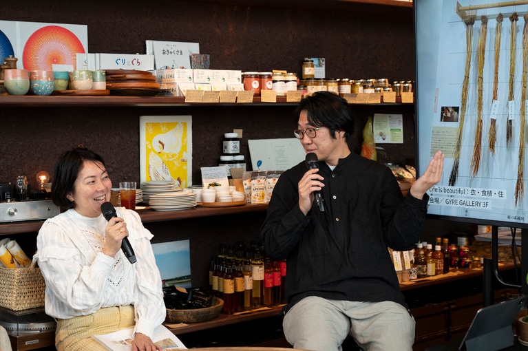 左から、野村さん、TTFの相馬さん。