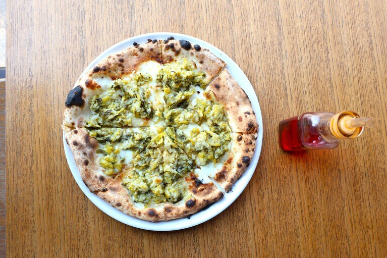 房総農家のピッツァ（2,590円）。