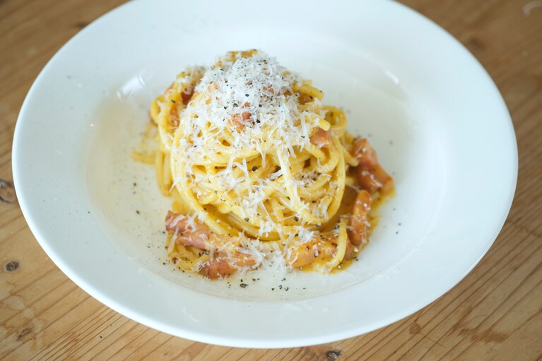本物のカルボナーラのレシピは前篇で！