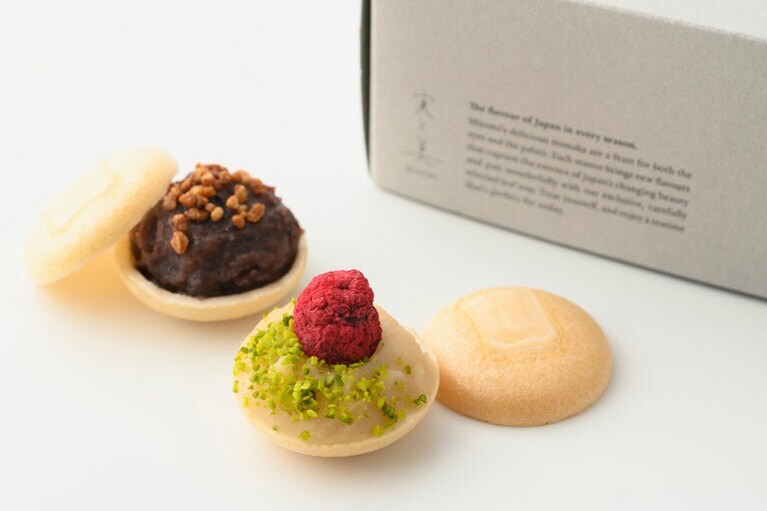 実と美 上本町本店「モナカ 手作りset 各種モナカ8個分」 1,620円／大阪府