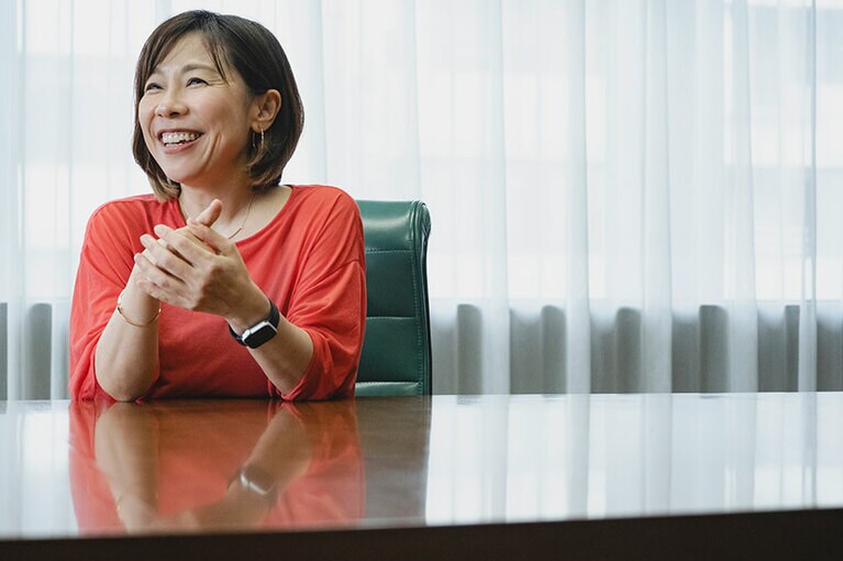 牧野アンナさん。