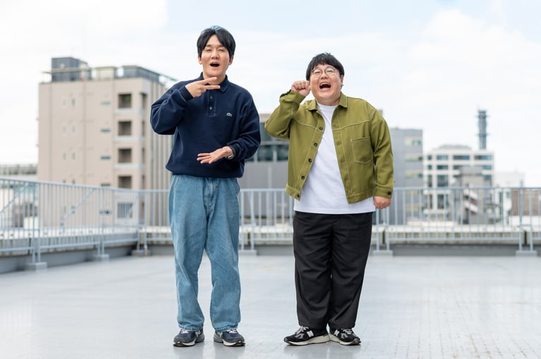 タイムマシーン3号のおふたり。
