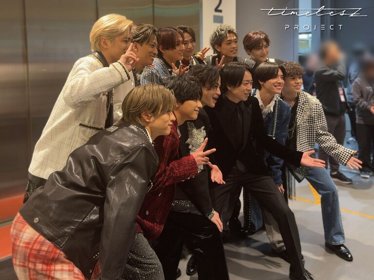 タイプロ最終回の一幕。「timelesz project」公式Xより。