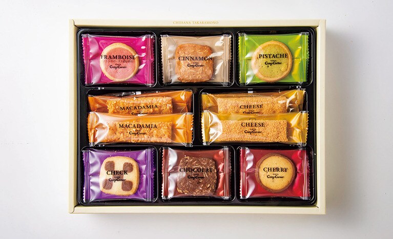 第6位 銀座コージーコーナー 「小さな宝もの 東京駅舎パッケージ」(8種22個入り) 1,080円。