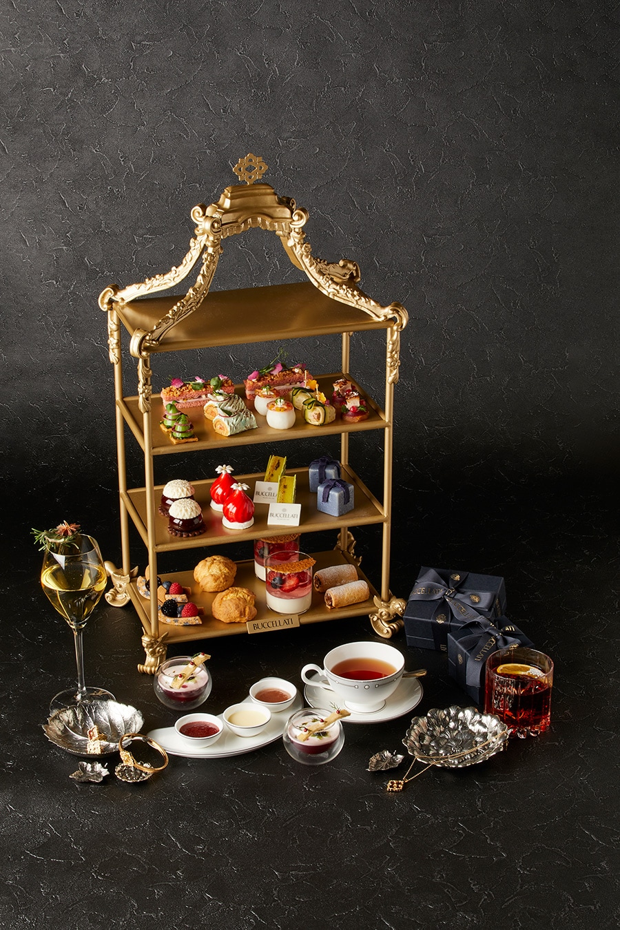 「Buccellati Afternoon Tea」（ブチェラッティアフタヌーンティー）。