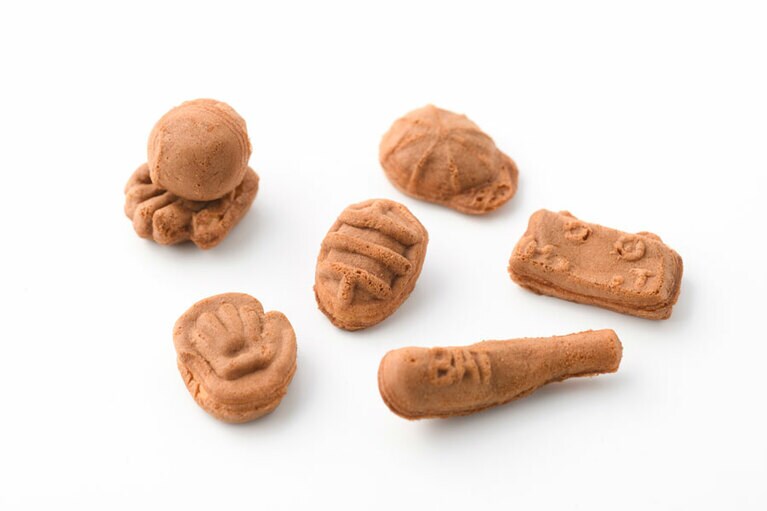 野球カステラ〈200g〉350円(税込)／十字堂