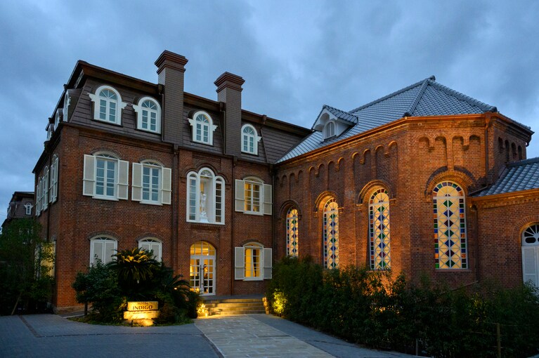 2024年12月に長崎市の南山手地区に開業した「ホテルインディゴ長崎グラバーストリート」。