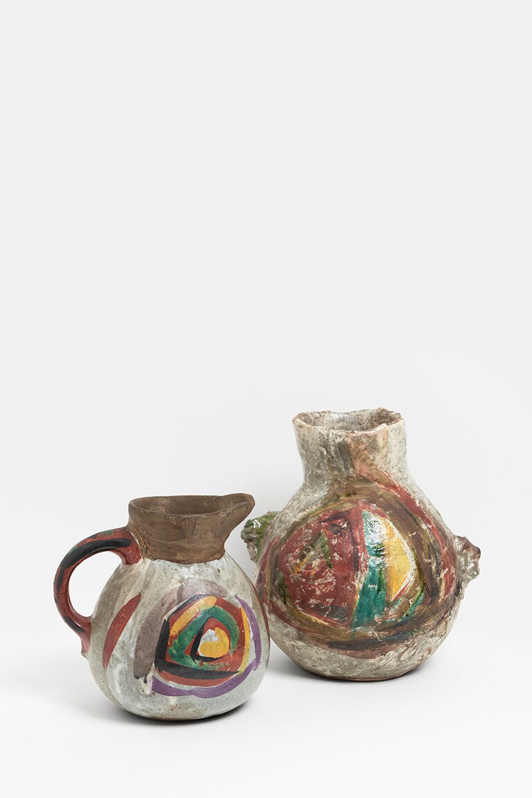 益子の作家、設楽洋子さんの作品。