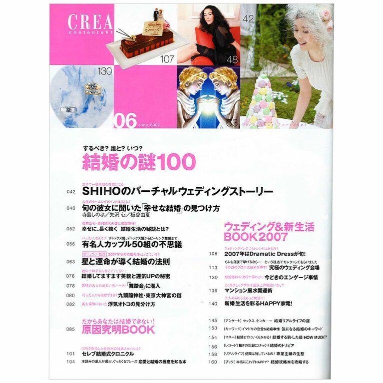 2007年6月号目次。