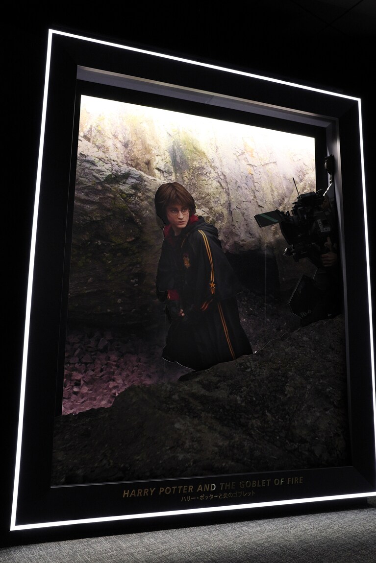 ダニエル・ラドクリフが演じるハリー・ポッター。4作目のポッターは、１作目に比べ大人びてきている。