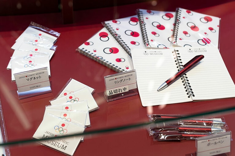 ミュージアムオリジナルグッズも充実。