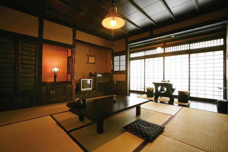 壁湯温泉 旅館 福元屋［大分／壁湯温泉］客室。