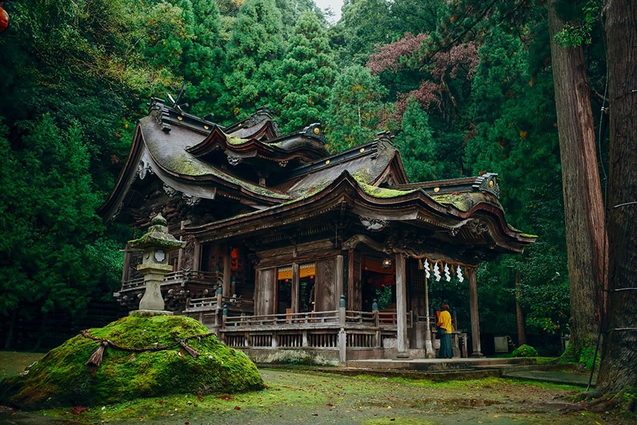岡太神社・大瀧神社。