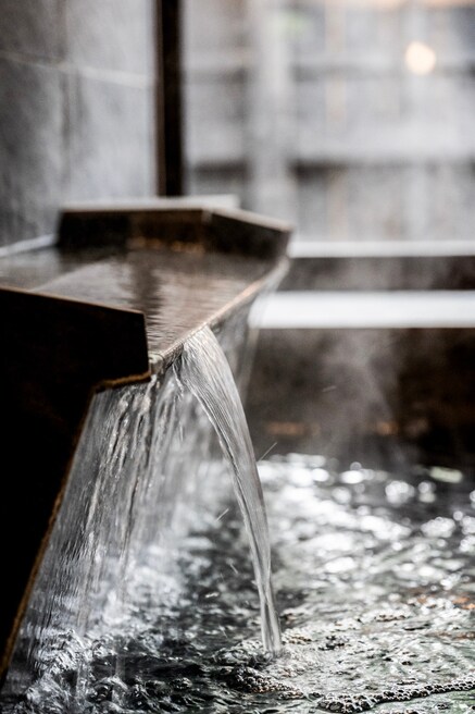 食後は大浴場でゆっくりと体を癒そう。