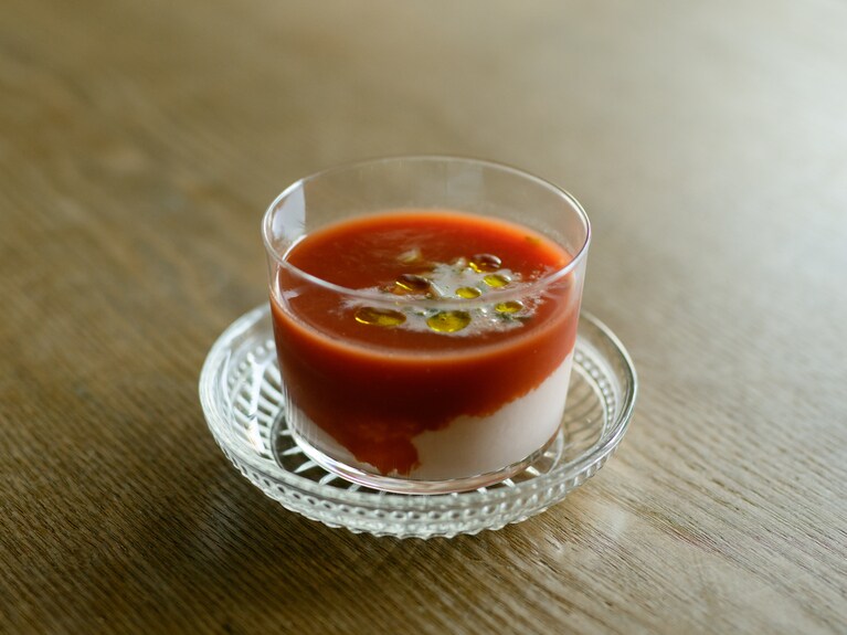 平野レミさんが教えてくれた簡単さっぱりスープ。