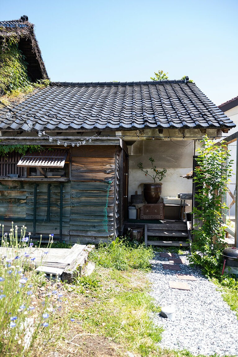 のどかな住宅街に馴染むお店。