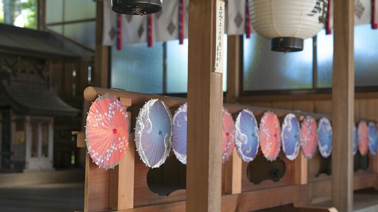 春日神社 風鈴まつり。