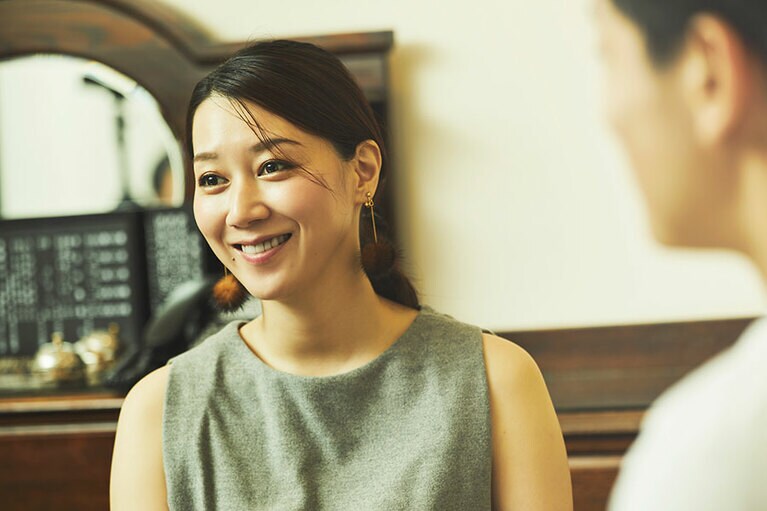 「台湾の美しい風景が印象的だった」と語る凰稀さん。